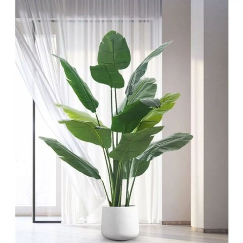 Planta Bananeira Artificial Toque Real Árvore com 1.90m