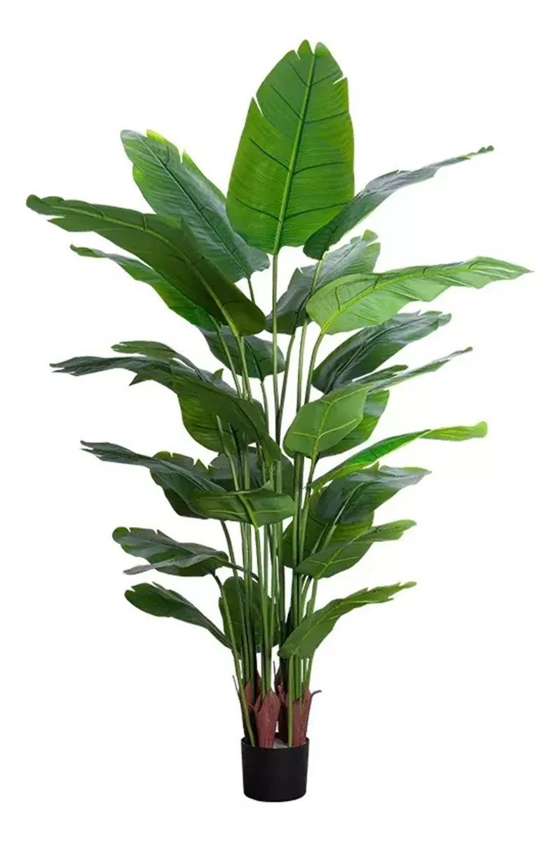 Planta Bananeira Artificial Toque Real Árvore com 1.90m