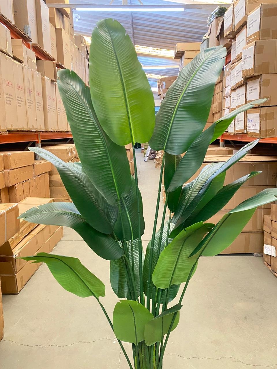 Planta Bananeira Artificial Toque Real Árvore com 1.90m - 4