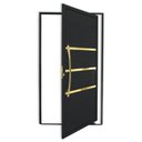 Ver imagem 2 de Porta de Aluminio Pivotante Lambril 210x120cm com Puxador Super Evolution Brimak Abertura Esquerda