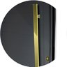 Porta de Aluminio Pivotante Lambril 210x120cm com Puxador Super Visione Brimak - 5