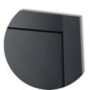 Ver imagem 7 de Porta de Aluminio Lambril 210x90cm Frisada com Puxador Super Brimak Abertura Direita Preto/Dourado