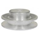 Ver imagem 1 de Polia alumínio 80mm 1 canal perfil a - Vonder