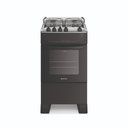 Ver imagem 3 de Fogão 4 Bocas Atlas Mônaco Top com Acendimento Automático e Forno 50l Preto Bivolt