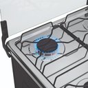 Ver imagem 5 de Fogão 4 Bocas Atlas Mônaco Top com Acendimento Automático e Forno 50l Preto Bivolt