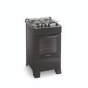 Ver imagem 1 de Fogão 4 Bocas Atlas Mônaco Top com Acendimento Automático e Forno 50l Preto Bivolt