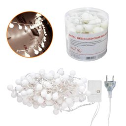 Pisca Pisca Natal Bolinhas Led Frio 50 Lâmpadas 220V - Casambiente NATAL273 - 1