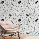 Ver imagem 1 de Papel de Parede Textura de Glamour Mod 007-60x300cm