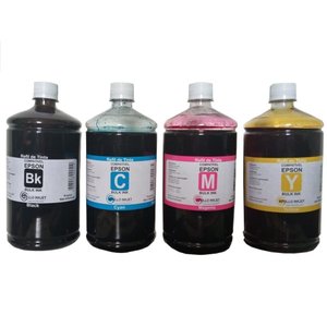 Kit Refil 4 Litros Tinta  Compatível APOLLO INKJET  P/ Impressora Epson l3150 -L355 - L365 - L375 - 