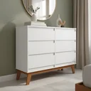 Ver imagem 5 de Cômoda para Quarto Londres com 6 Gavetas - Branco