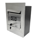 Ver imagem 1 de Caixa Primor Frontal Inox Grande com Fechadura Frontal Carta