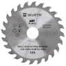 Lâmina de Serra Circular 185mm 24 Dentes para Madeira Wurth 0610024185 0610024185 - 1