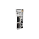 Ver imagem 2 de Armário Cabideiro Juliana M9 100% Mdf (closet Expositor) Vetorial Móveis Branco