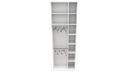 Ver imagem 5 de Armário Cabideiro Juliana M9 100% Mdf (closet Expositor) Vetorial Móveis Branco