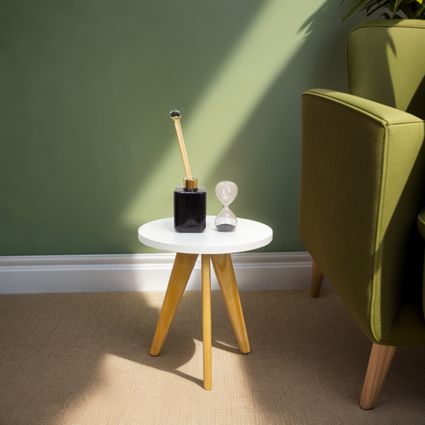 Mesinha Pequena Lateral Redonda 30cm