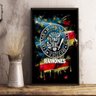 Quadro Logo Banda Rock Ramones Álbum Poster Cd Disco A4 - 1