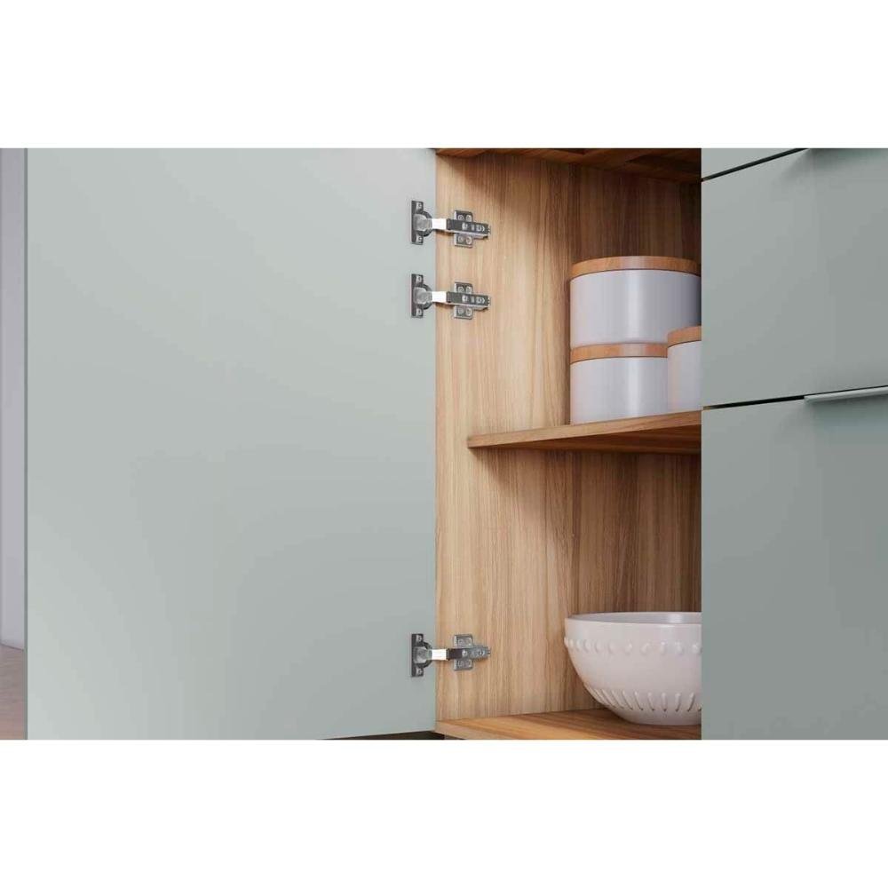 Cozinha Modulada Nesher Marquesa 5 Peças (3 Aéreos + 2 Balcões) Nature/verde-nesher - 13