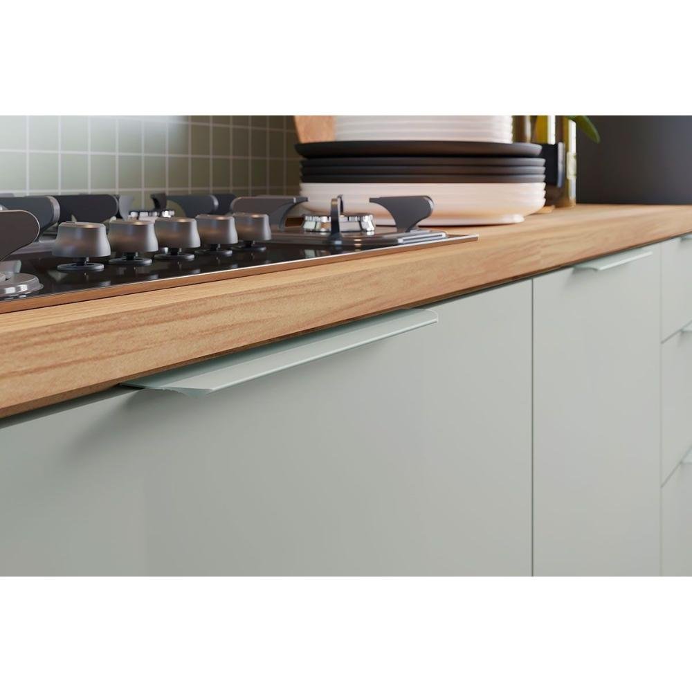 Cozinha Modulada Nesher Marquesa 5 Peças (3 Aéreos + 2 Balcões) Nature/verde-nesher - 14