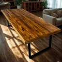 Ver imagem 3 de Bases Retangulares de Mesa Estilo Industrial 75x60cm Kit c/2un - Preto