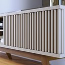 Ver imagem 4 de Rack para Sala de Estar Tv 75 Pol 218cm Aracaju C04 Off White Matte - Lyam Decor