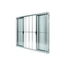 Janela Alumínio de Correr 100x100cm 4 Folhas com Grade Plus Lux Esquadrias - 3