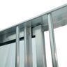 Janela Alumínio de Correr 100x100cm 4 Folhas com Grade Plus Lux Esquadrias - 10