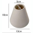 Ver mais imagens de Pendente Artesanal Com Bocais de Vela e Cúpulas de Algodão Libertas Rosas Artesanato Lampião Com Cúp