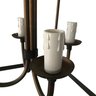 Pendente Artesanal Com Bocais de Vela e Cúpulas de Algodão Libertas Rosas Artesanato Lampião Com Cúp - 12