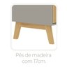 Balcão para Pia 120cm sem Tampo 2 Portas 3 Gavetas com Pés Wood - 7