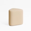 Ver imagem 4 de Kit 3 Puff Trevi Triangulo Moderno Decorativo Para Sala Quarto Tecido Boucle