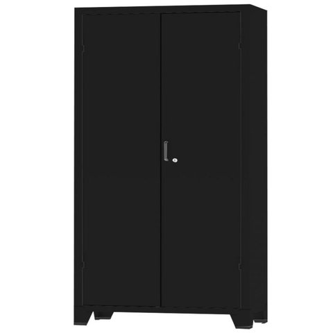 Armário de Aço 1,94 X 1,20 X 0,40 Preto - Ultra Móveis