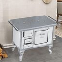 Ver imagem 2 de Fogão a Lenha N1 Ferro Fundido Branco Direito