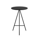 Ver imagem 1 de Mesa Bistrô Tampo Redondo 65cm Milão Preto