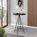 Ver imagem 2 de Mesa Bistrô Tampo Redondo 65cm Milão