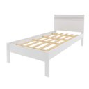 Ver imagem 3 de Cama de Solteiro para Colchão 88cm Branco Cm8010 Tecno Mobili