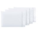 Ver imagem 3 de Kit 02 Fronhas Percal 600 Fios Egipcio 100% Algodão Cor:Branco