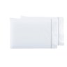 Kit 02 Fronhas Percal 600 Fios Egipcio 100% Algodão Cor:Branco - 1
