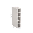 Ver imagem 2 de Nicho para Adega Planejado 15cm Ipanema CabeCasa MadeiraOriginals Branco