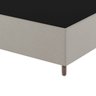 Base Box Solteiro 188cm X 88cmx 37cm Treviso Liso - 3