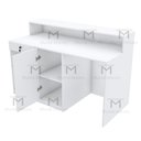 Ver imagem 5 de BALCÃO DE ATENDIMENTO RETO 100% MDF M477.B (LOJA, CAIXA) MUNDI MOVEIS