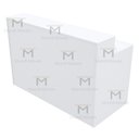 Ver imagem 3 de BALCÃO DE ATENDIMENTO RETO 100% MDF M477.B (LOJA, CAIXA) MUNDI MOVEIS