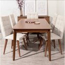 Ver imagem 2 de Mesa para Sala de Jantar Olive Retangular 1.80cm