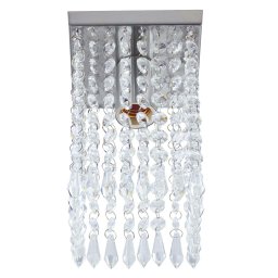 Lustre Clearcrilic Aurora de Cristal Acrilico Quadrado - 4