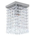 Ver imagem 1 de Lustre Clearcrilic Aurora de Cristal Acrilico Quadrado