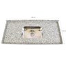 Pia de Granito para Cozinha Levorato Corumbá – 180x55cm – Granito Cinza Corumbá - 9