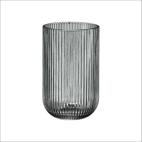 Jogo de 6 Copos Cameratta em Cristal Ecológico 425ml Cinza - L'hermitage