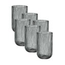 Ver imagem 2 de Jogo de 6 Copos Cameratta em Cristal Ecológico 425ml Cinza - L'hermitage