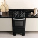 Ver imagem 2 de Fogão 4 Bocas Atlas Agile UP Glass Mesa de Vidro 300001662 50L Preto Bivolt