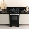 Fogão 4 Bocas Atlas Agile UP Glass Mesa de Vidro 300001662 50L Preto Bivolt - 2
