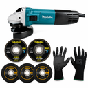Ver imagem 1 de Kit Esmerilhadeira (M9510B) 4.1/2" 110V - Makita
